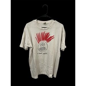 Vintage Fruit of the Loom Punk Graphic Tee Made in USA‎